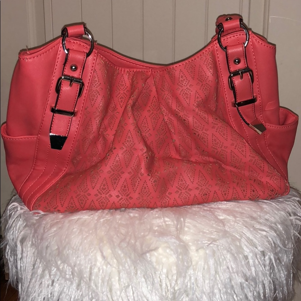 Beautiful coral purse